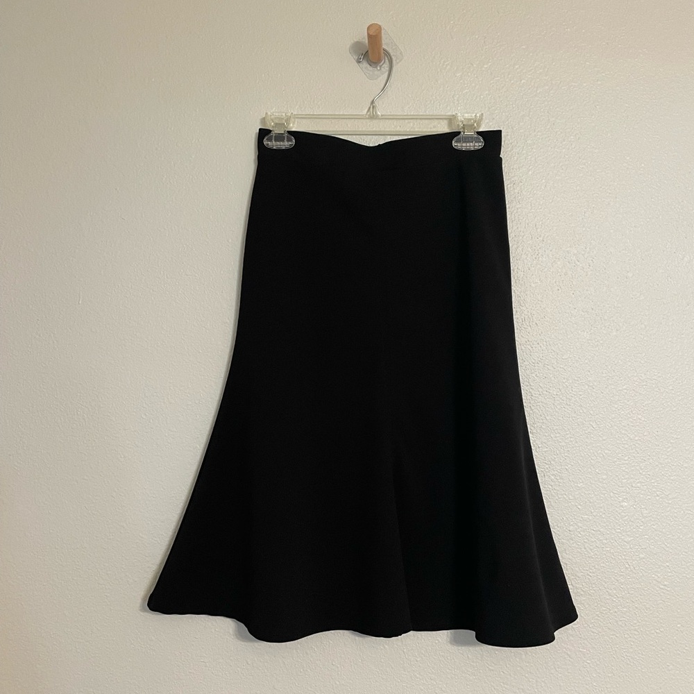 by & by Classic Black A-Line Skirt